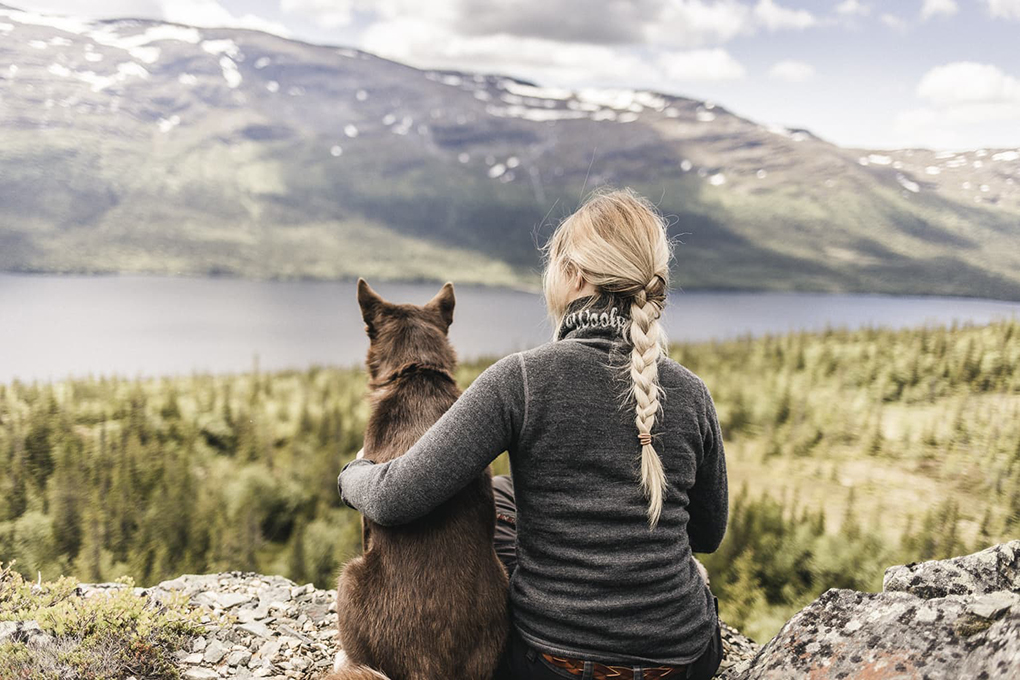 Woolpower Zip with Scenery